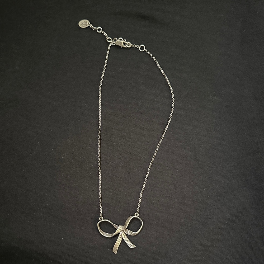 Juicy couture Bow Tie Necklace
